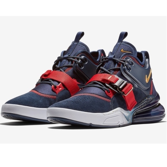 nike air force 270 blue red